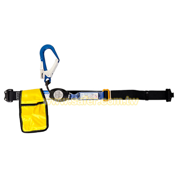 鋁合金伸縮捲匣式安全帶 HA-01 (1)