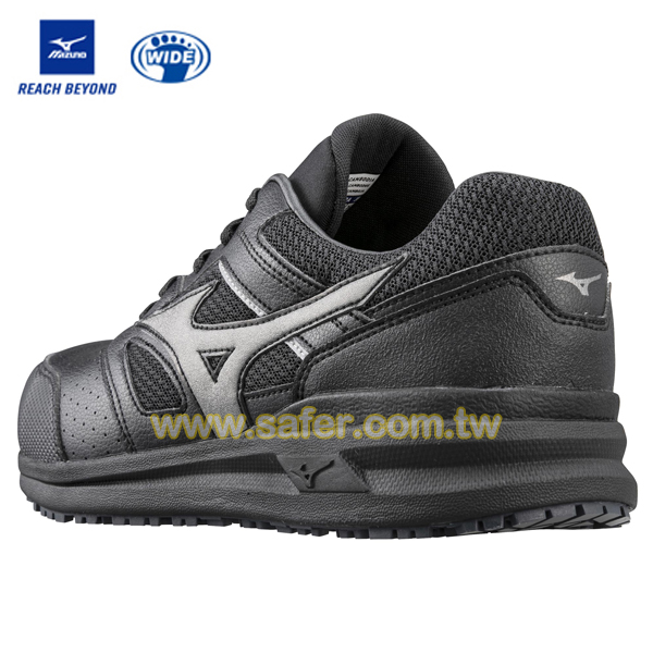 MIZUNO 美津濃安全鞋 LSⅡ系列 沉穩黑(3E寬楦)(F1GA213409) (3)