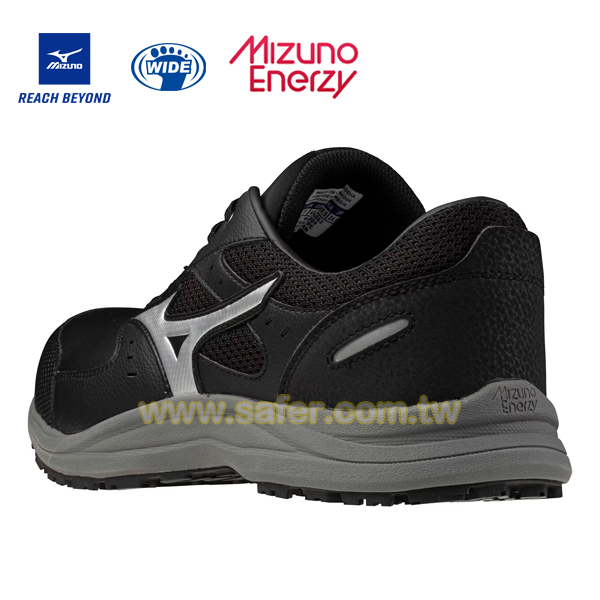 MIZUNO 美津濃安全鞋 LSⅢ系列 耀岩黑(3E寬楦)(F1GA266109)_03