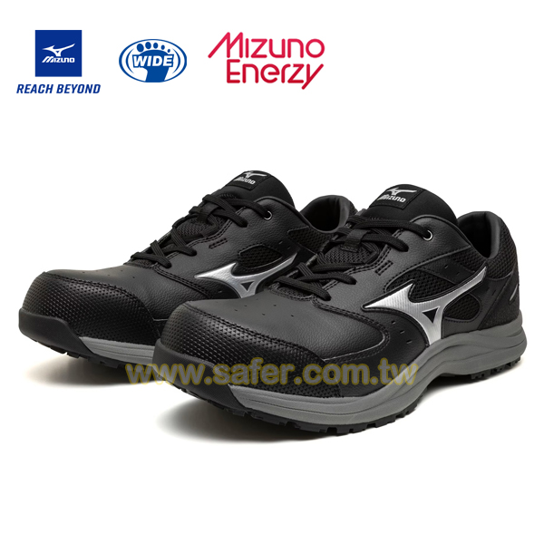 MIZUNO 美津濃安全鞋 LSⅢ系列 耀岩黑(3E寬楦)(F1GA266109)_05